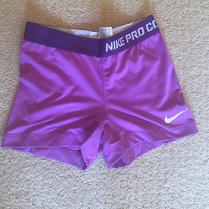 Purple Nike Spandex