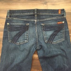 7 For All Mankind Dojo jeans. Size 28