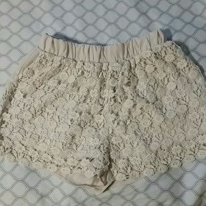 Chiffon shorts