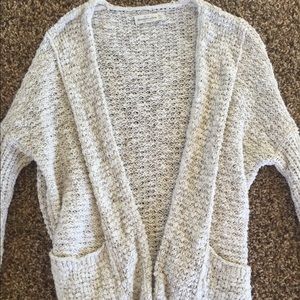 Abercrombie oatmeal colored sweater