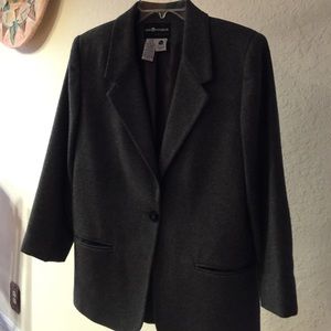 Grey woolen blazer