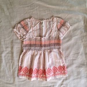 Anthropologie top by Floreat.