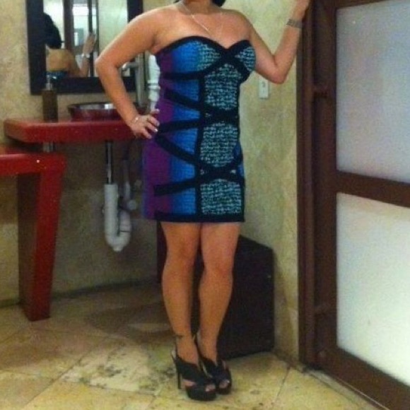 Colorful short party dress!