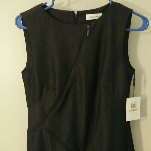 Calvin Klein Zipper Shift Dress - Picture 2 of 4