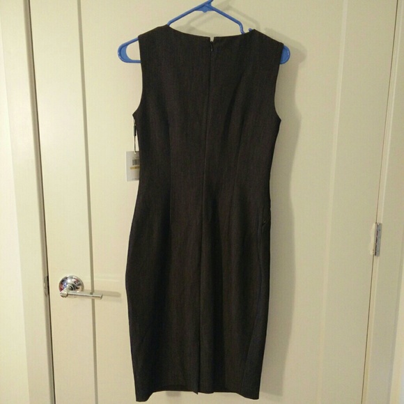 Calvin Klein Zipper Shift Dress - Picture 3 of 4