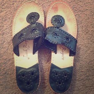 Black Jack Rogers sandals