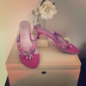 Guess Pink Kitten Heels