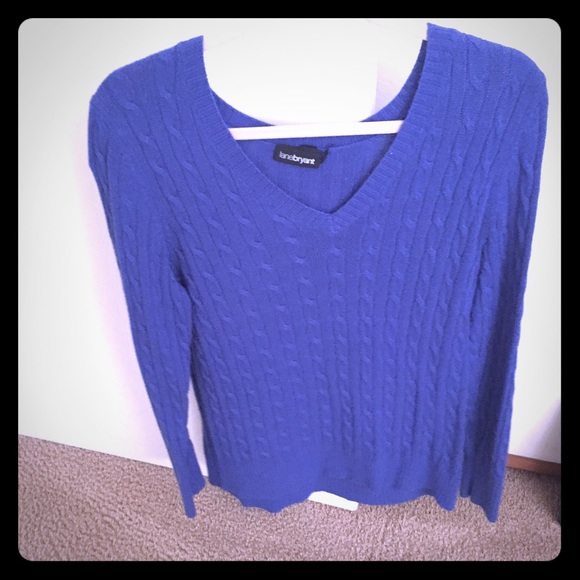 Purple Long Sleeve Sweater