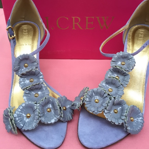 J. Crew Shoes - Light blue, lavender suede Jcrew heels