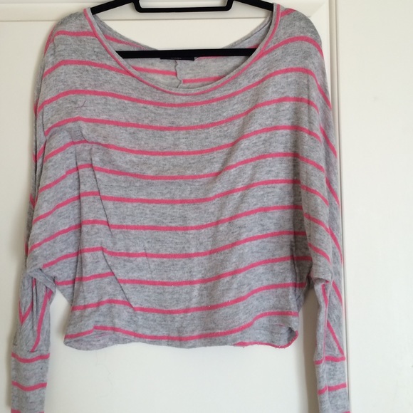 Brandy Melville crop stripe sweater
