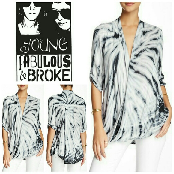Young Fabulous & Broke Print Top