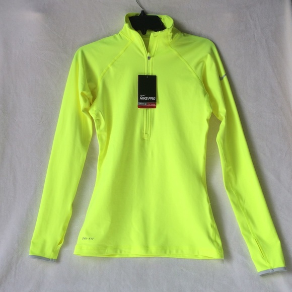 Nike pro zip up jacket