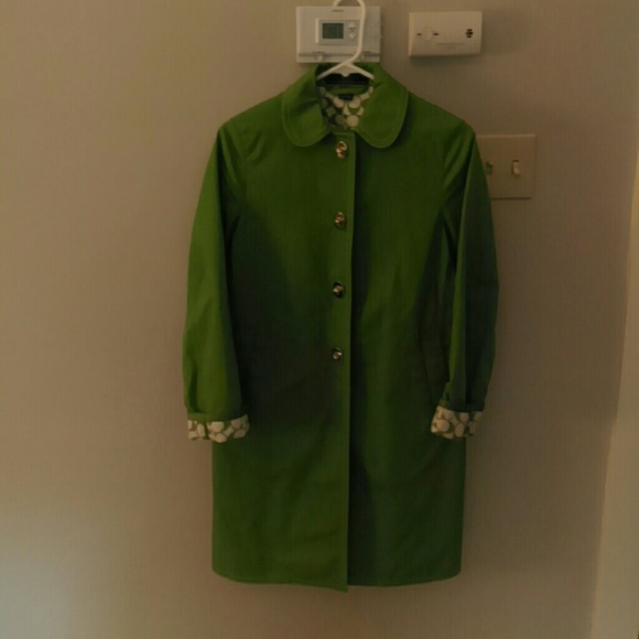 Green Coach Jacket Sz 2