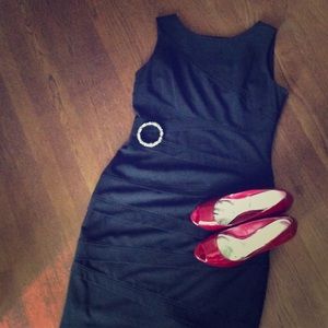 Black Calvin Klein LBD