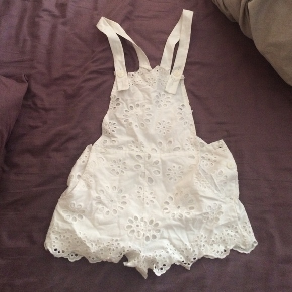 Stone fox overalls