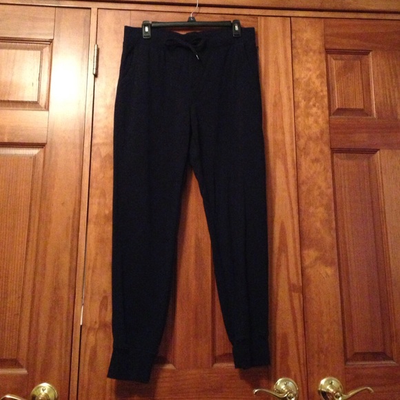 Uniqlo jogger sweatpants.  Size M. Dark Blue