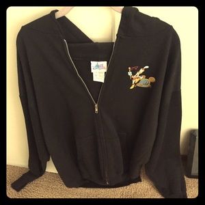 A Disney zip up hoody from Disneyland 50th