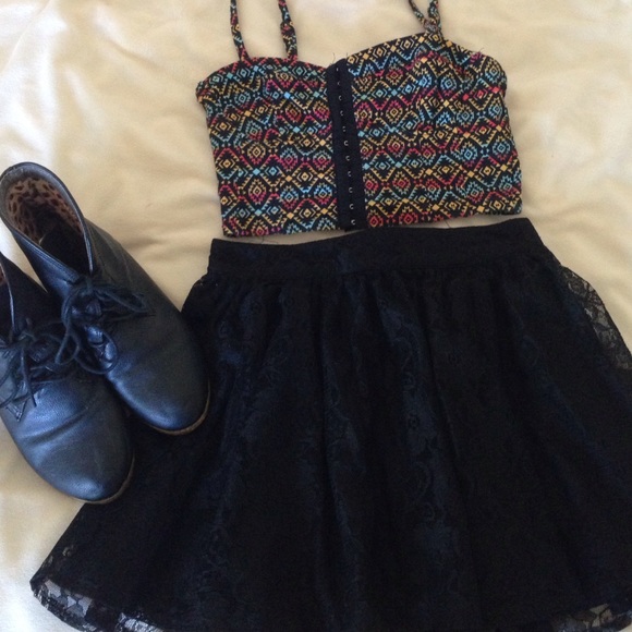 Black skirt
