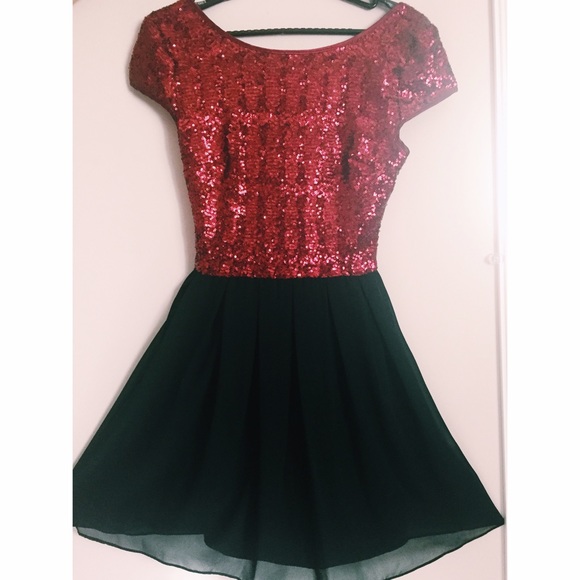 Red and Black Homecoming Dress! - Picture 1 of 2