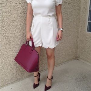 White Romper