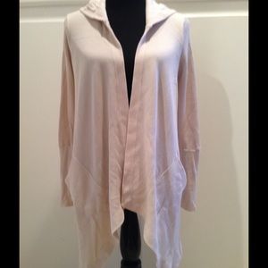 Splendid waffle weave hooded wrap