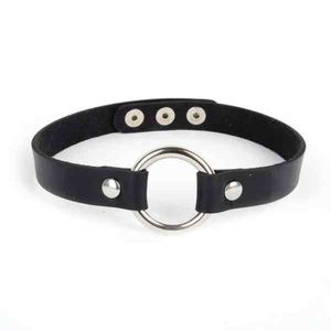 Goth Punk O Ring Choker Emo