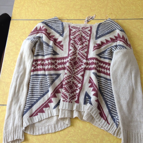 Dropped shoulder bohemian Seven7 sweater