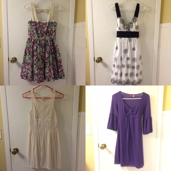4 Dresses for $40.00