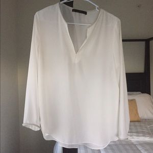 White Zara blouse