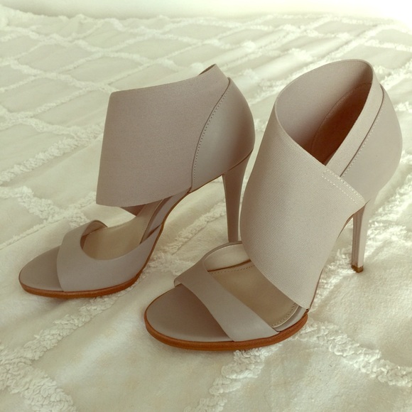 Calvin Klein wrap heels