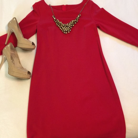 Banana republic red dress
