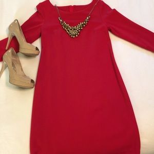 Banana republic red dress