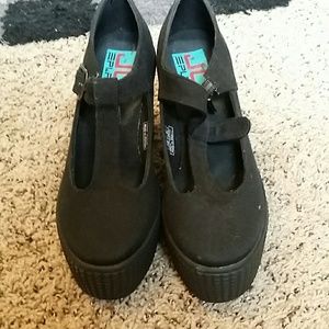 Platform Mary janes