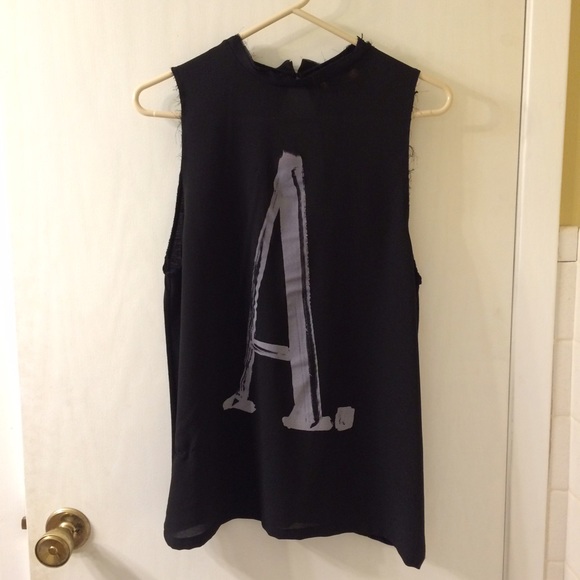 "A" Tank Top