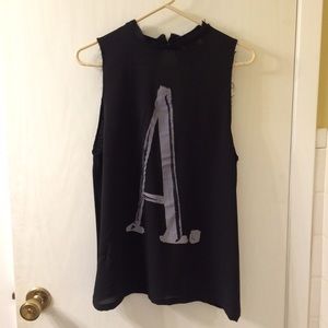 "A" Tank Top