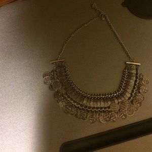 Triple coin necklace