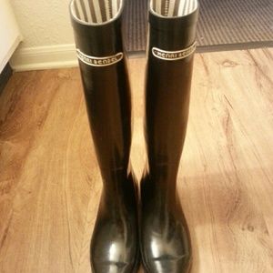 Authentic Henri Bendel rainboots