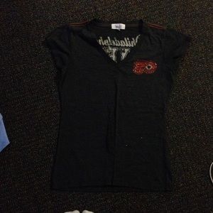 Grey Flyers Tee Shirt