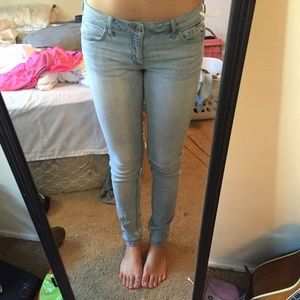 Light was Hollister Jeans