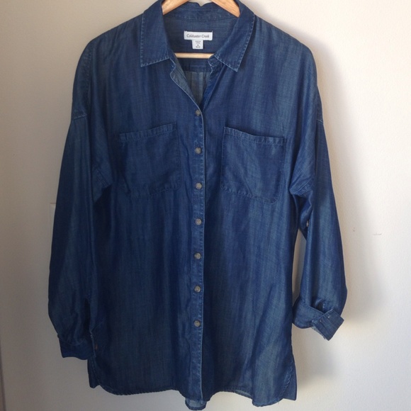 Coldwater Creek Chambray Shirt
