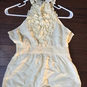 Cotton dress top