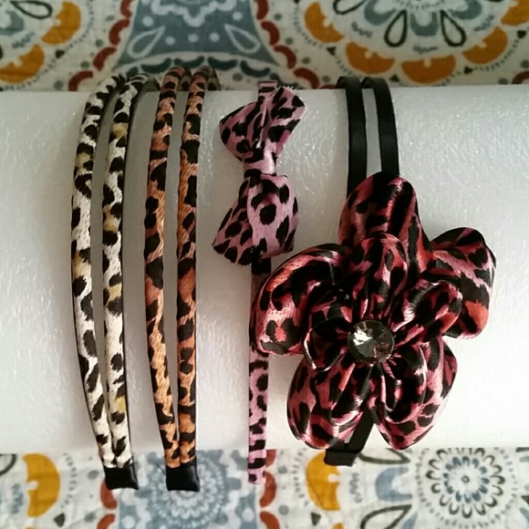 BOGO 4 Headbands in Animal Print - Picture 2 of 4
