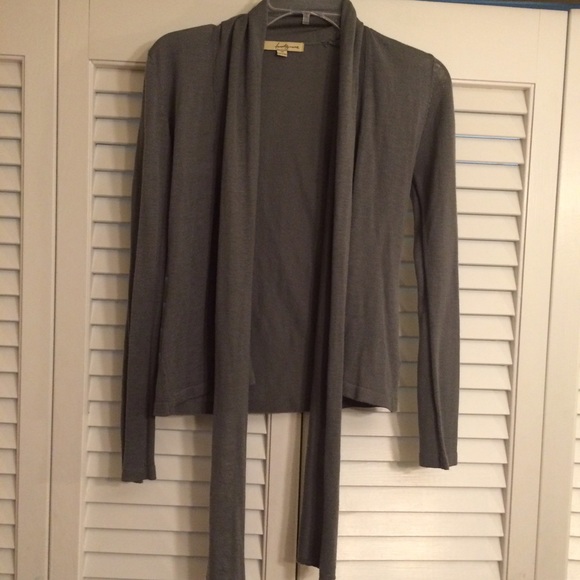 Draped Gray Forever 21 Sweater 🍂🍁