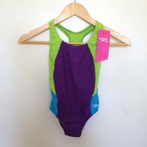 Speedo Girls "New Purple Haze" One Piece