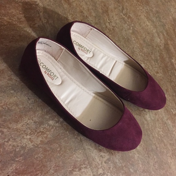 Beige flats