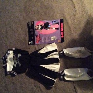 A bad spirit cheerleader Halloween costume