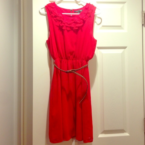Red dress