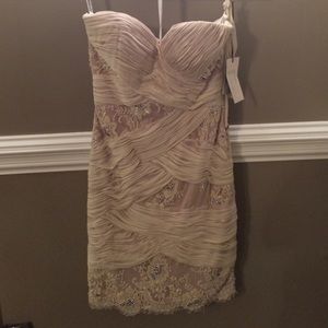SALE!! Never worn-Jovani Strapless Dress