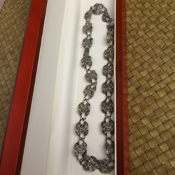 Vintage Double C Necklace.