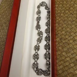 Vintage Double C Necklace.